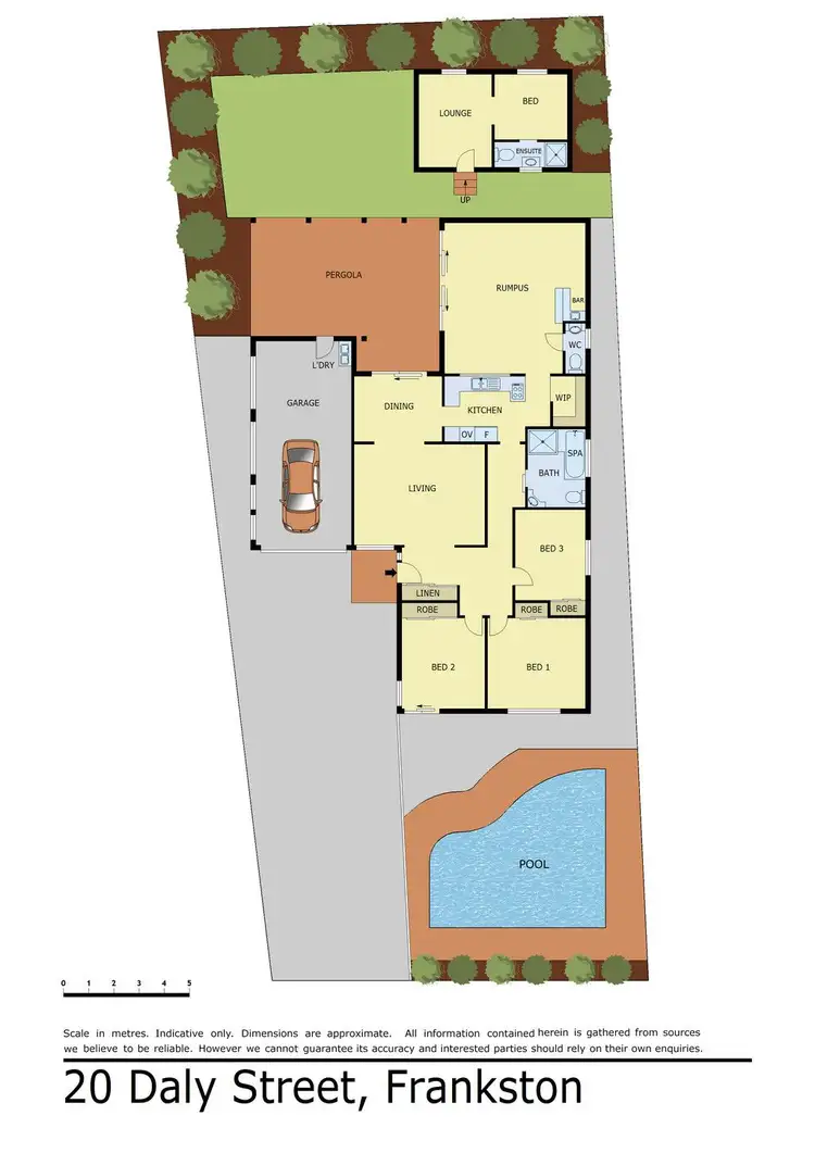 Floorplan of Homely house listing, 20 Daly Street, Frankston VIC 3199