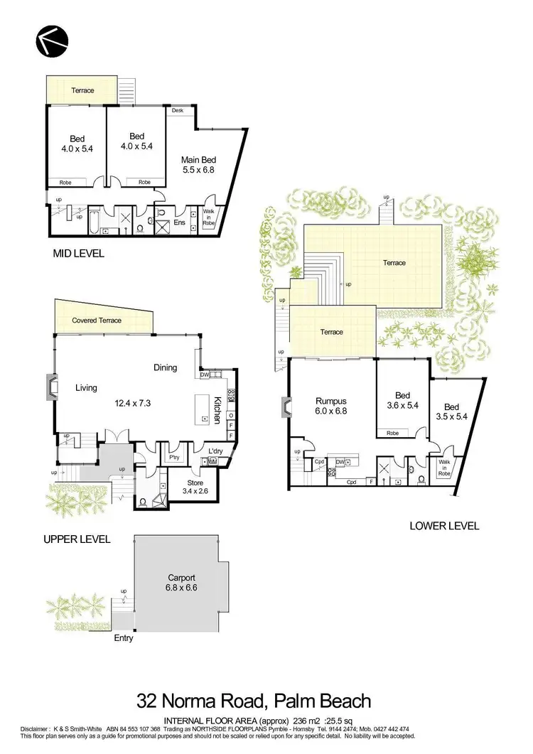 Floorplan of Homely house listing, 32 Norma Road, Palm Beach NSW 2108