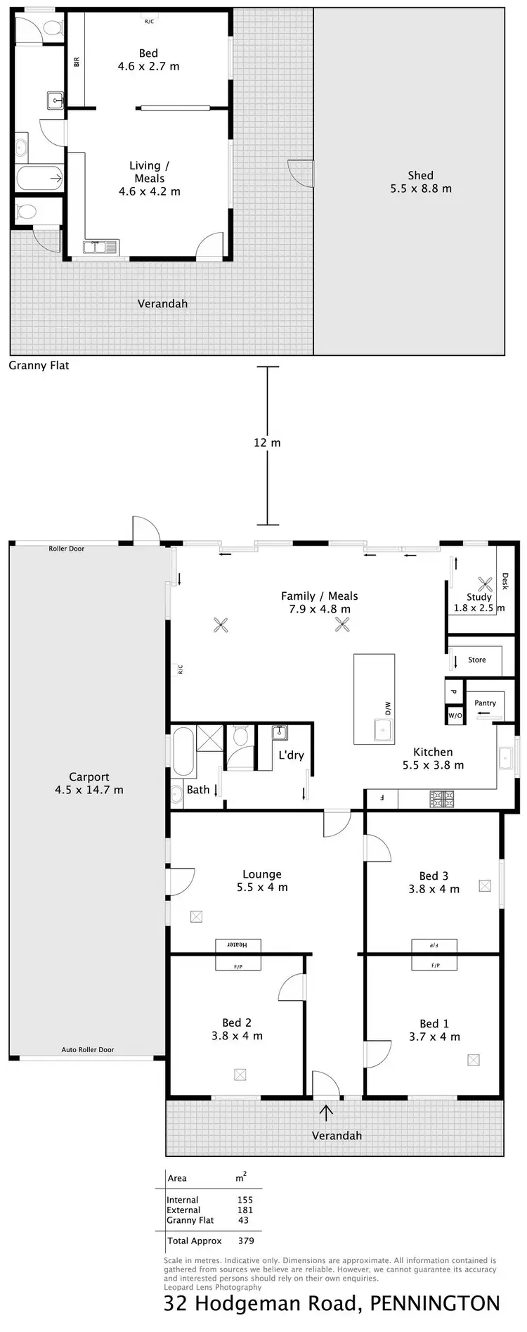 Floorplan of Homely house listing, 32 Hodgeman Road, Pennington SA 5013
