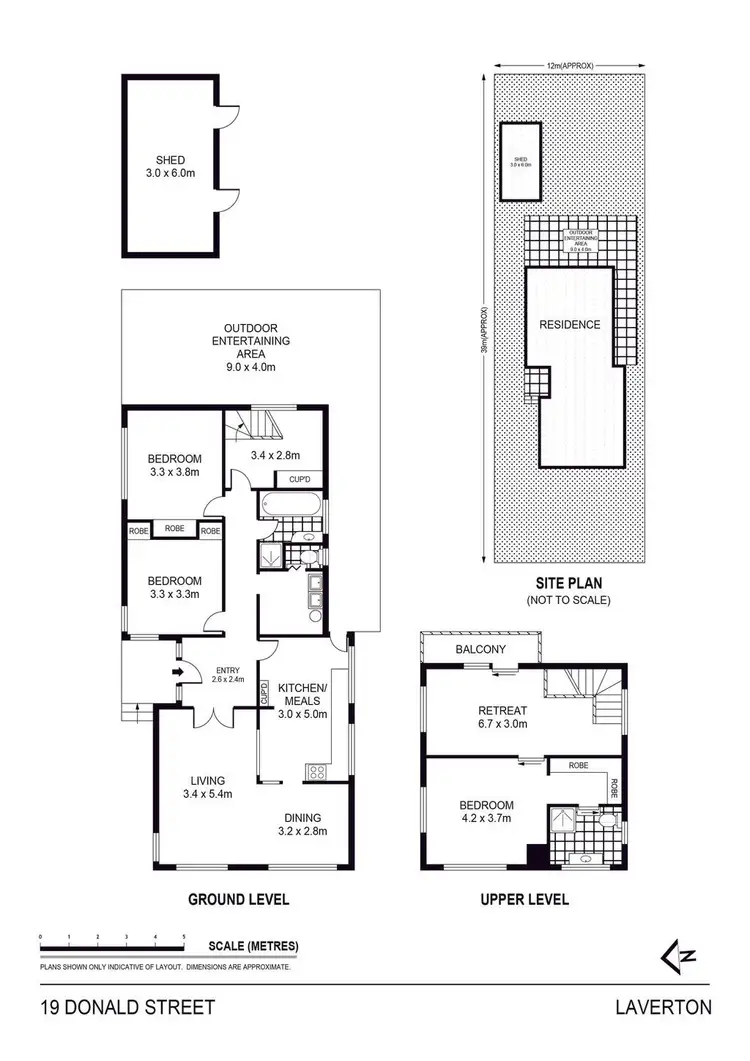 Floorplan of Homely house listing, 19 Donald Street, Laverton VIC 3028