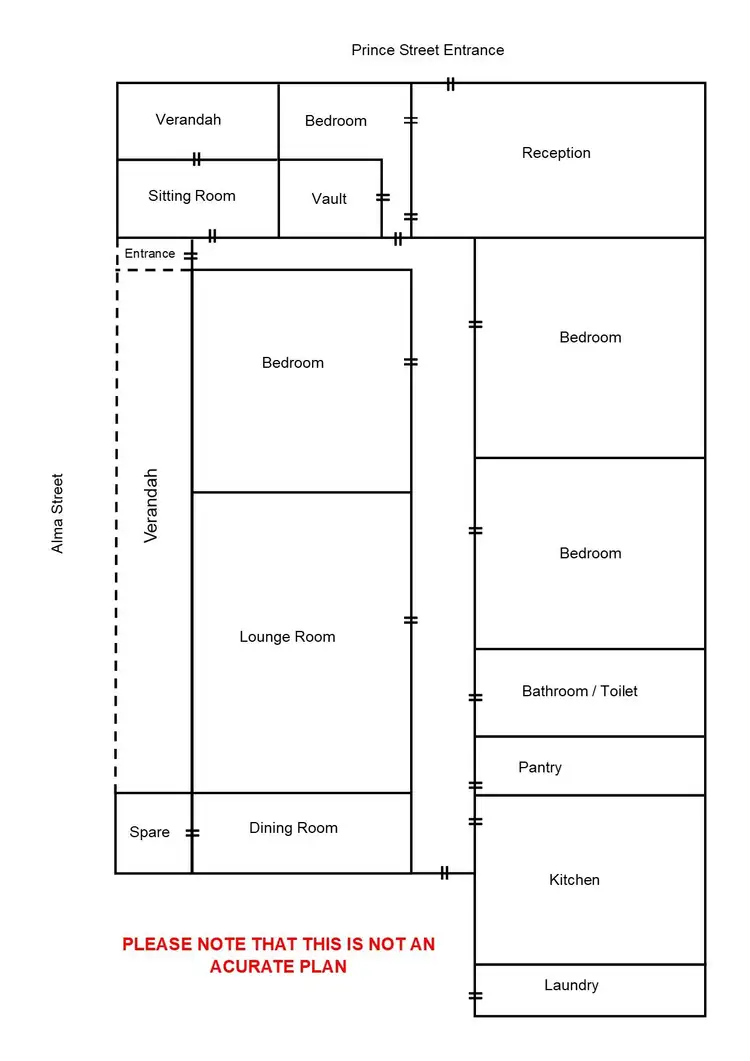 Floorplan of Homely house listing, 48 - 52 Prince Street, Koorawatha NSW 2807