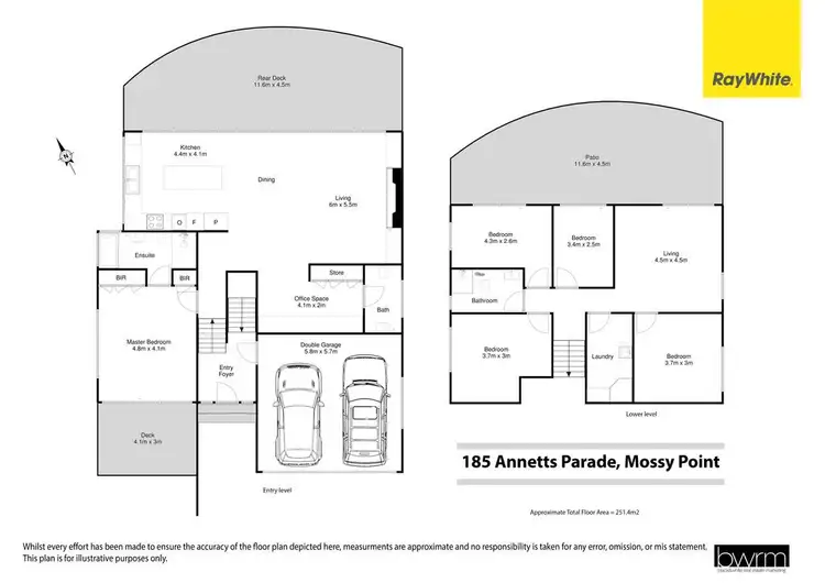 Floorplan of Homely house listing, 185 Annetts Parade, Mossy Point NSW 2537