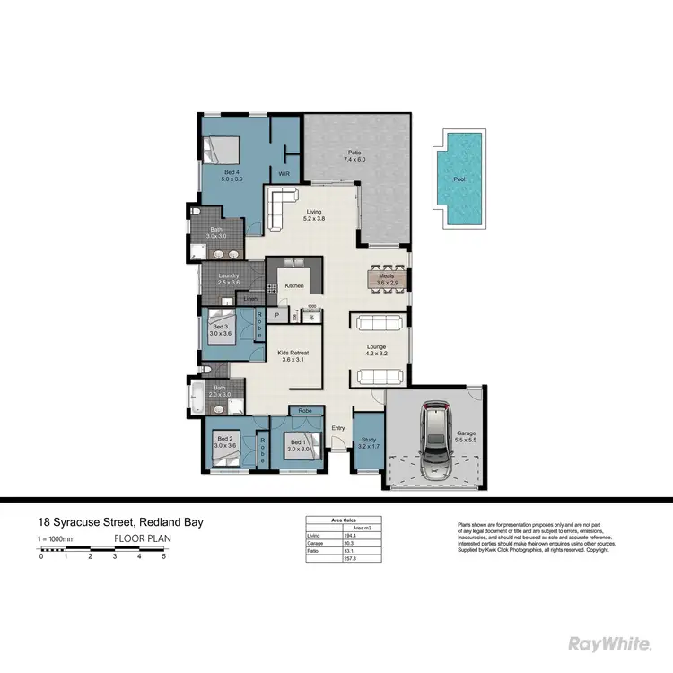 Floorplan of Homely house listing, 18 Syracuse Street, Redland Bay QLD 4165