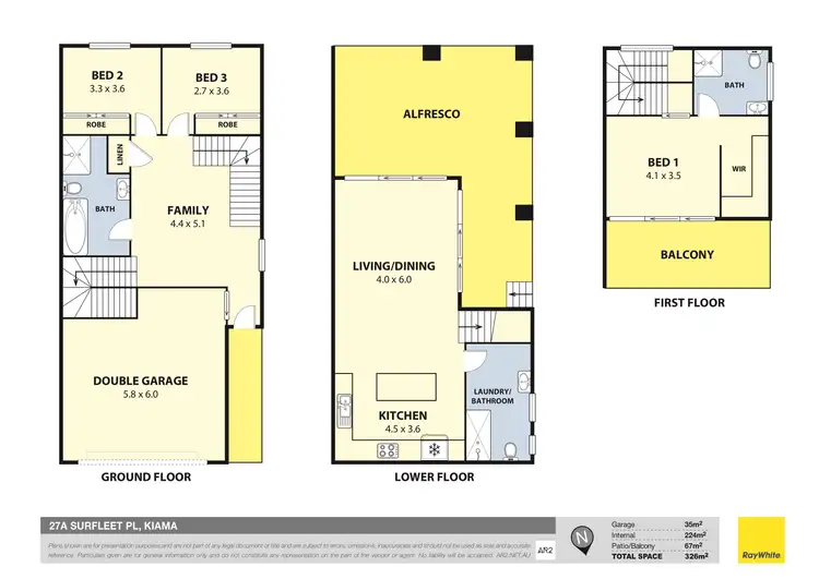 Floorplan of Homely house listing, 27A Surfleet Place, Kiama NSW 2533