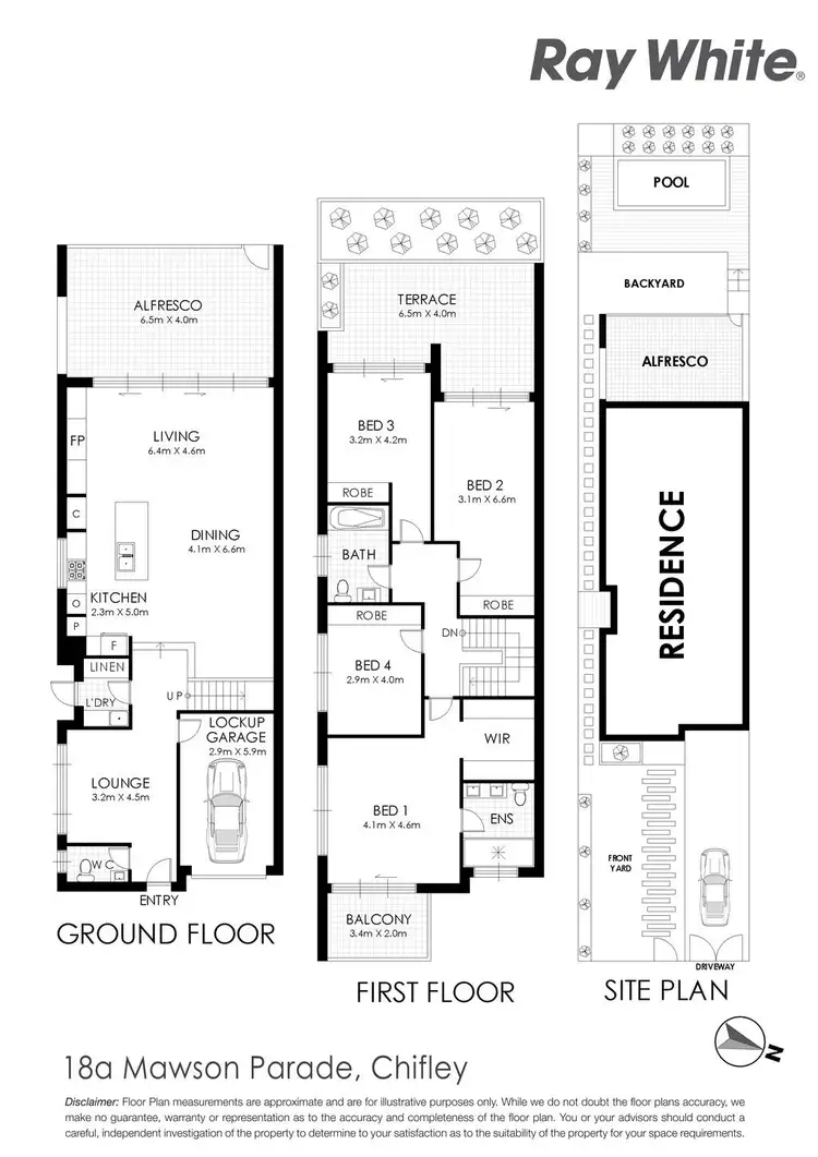 Floorplan of Homely house listing, 18a Mawson Parade, Chifley NSW 2036