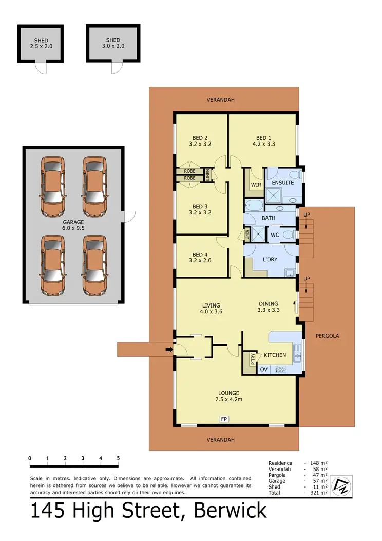 Floorplan of Homely house listing, 145 High Street, Berwick VIC 3806