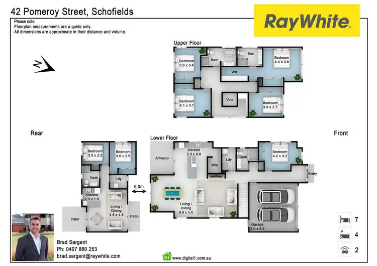 Floorplan of Homely house listing, 42 Pomeroy Street, Schofields NSW 2762