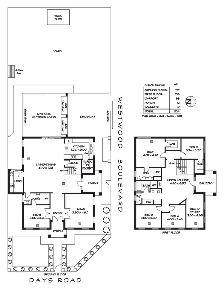 Floorplan of Homely house listing, 182 Days Road, Ferryden Park SA 5010