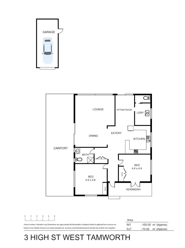 Floorplan of Homely house listing, 3 High Street, Tamworth NSW 2340