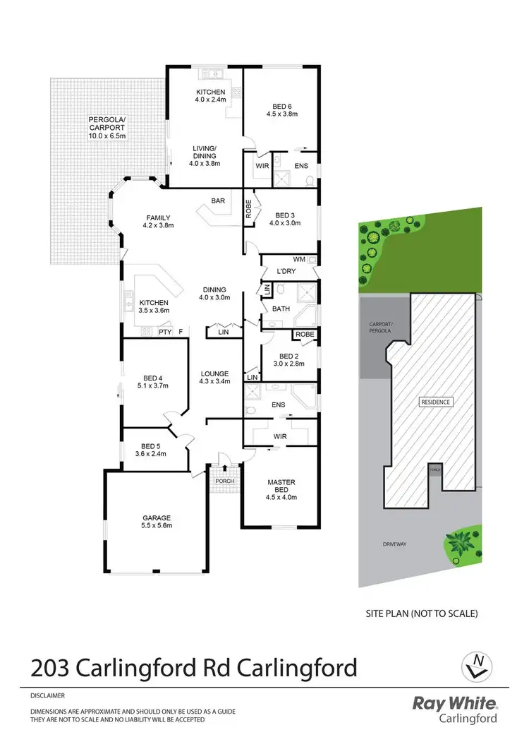 Floorplan of Homely house listing, 203 Carlingford Road, Carlingford NSW 2118