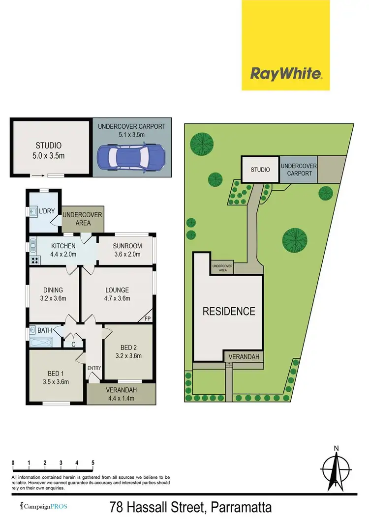 Floorplan of Homely house listing, 78 Hassall Street, Parramatta NSW 2150