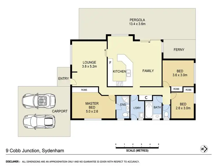 Floorplan of Homely house listing, 9 Cobb Junction, Sydenham VIC 3037