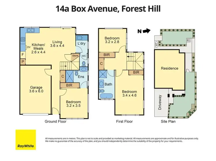 Floorplan of Homely house listing, 14 Box Avenue, Forest Hill VIC 3131