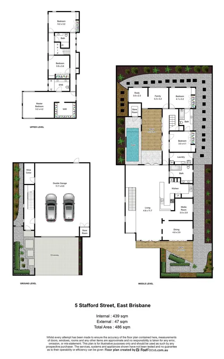 Floorplan of Homely house listing, 5 Stafford Street, East Brisbane QLD 4169