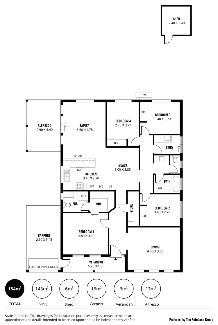 Floorplan of Homely house listing, 5A Edward Street, Strathalbyn SA 5255