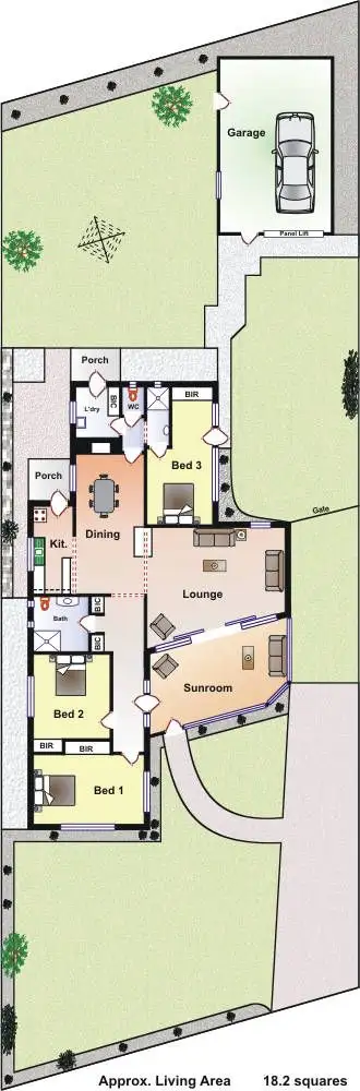 Floorplan of Homely house listing, 12 Wilson Street, Rosebud VIC 3939