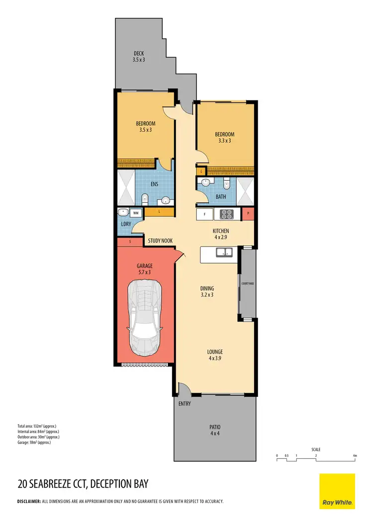 Floorplan of Homely house listing, 20 Seabreeze Circuit, Deception Bay QLD 4508