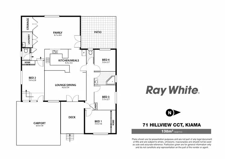 Floorplan of Homely house listing, 71 Hillview Circuit, Kiama NSW 2533