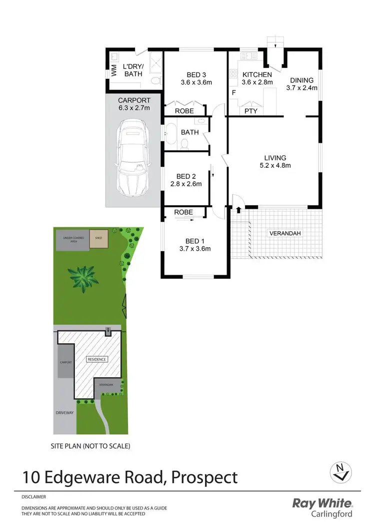 Floorplan of Homely house listing, 10 Edgeware Road, Prospect NSW 2148