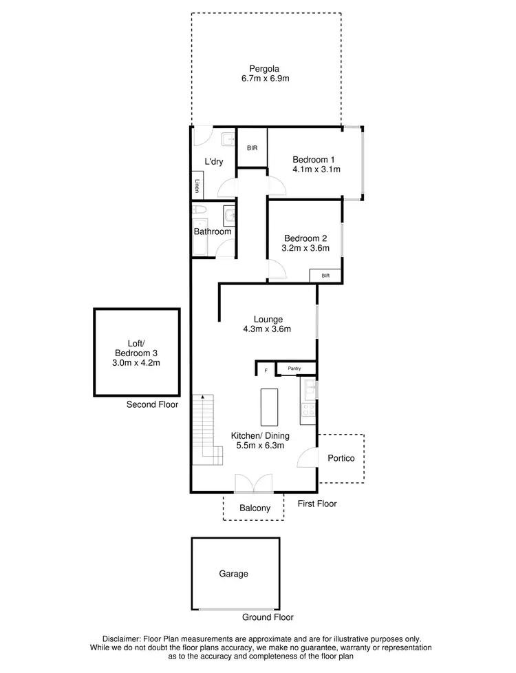 Floorplan of Homely house listing, 4A Boandik Terrace, Mount Gambier SA 5290