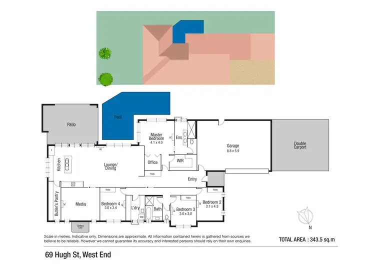 Floorplan of Homely house listing, 69 Hugh Street, West End QLD 4810