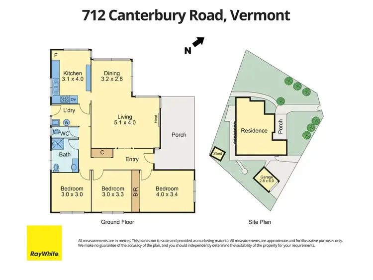 Floorplan of Homely house listing, 712 Canterbury Road, Vermont VIC 3133