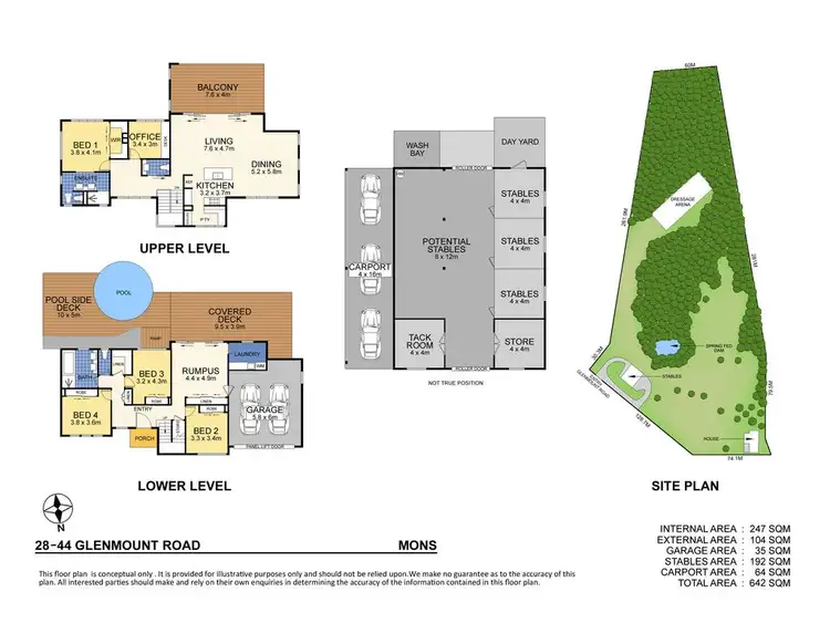 Floorplan of Homely house listing, 28-44 Glenmount Road, Mons QLD 4556