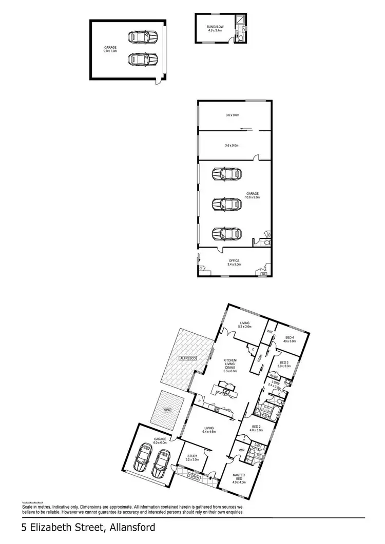 Floorplan of Homely house listing, 5 Elizabeth Street, Allansford VIC 3277