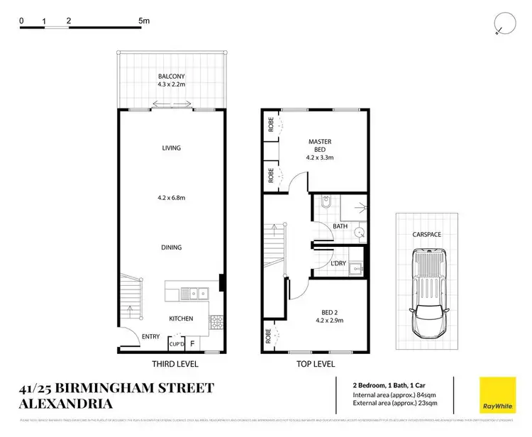 Floorplan of Homely apartment listing, 41/25 Birmingham Street, Alexandria NSW 2015