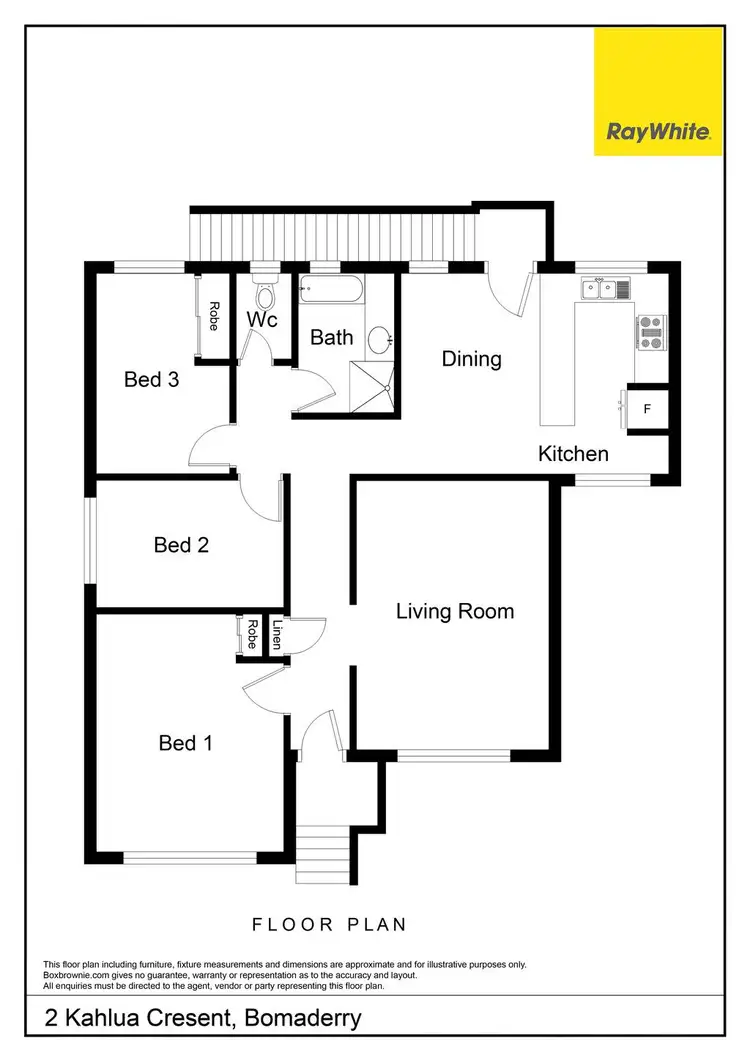 Floorplan of Homely house listing, 2 Kahlua Crescent, Bomaderry NSW 2541
