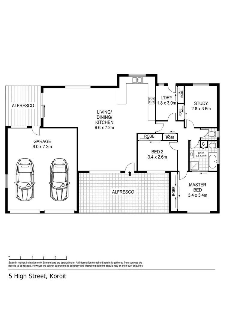 Floorplan of Homely house listing, 5 High Street, Koroit VIC 3282