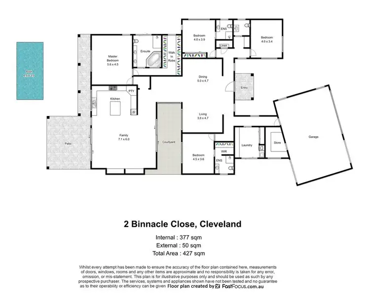 Floorplan of Homely house listing, 2 Binnacle Close, Raby Bay QLD 4163
