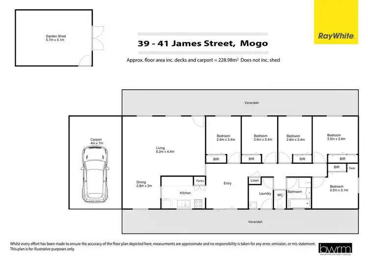 Floorplan of Homely house listing, 39-41 James Street, Mogo NSW 2536