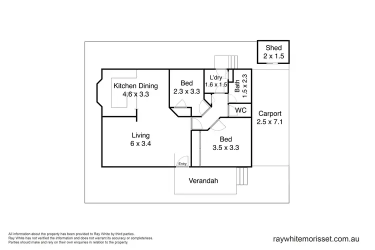 Floorplan of Homely house listing, 57/1a Stockton Street, Morisset NSW 2264