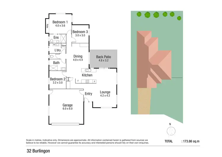 Floorplan of Homely house listing, 32 Burlingon Circuit, Mount Louisa QLD 4814