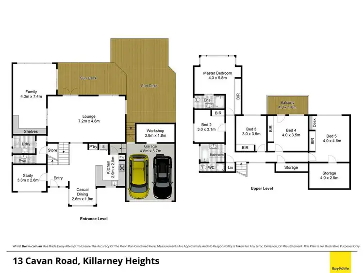 Floorplan of Homely house listing, 13 Cavan Road, Killarney Heights NSW 2087