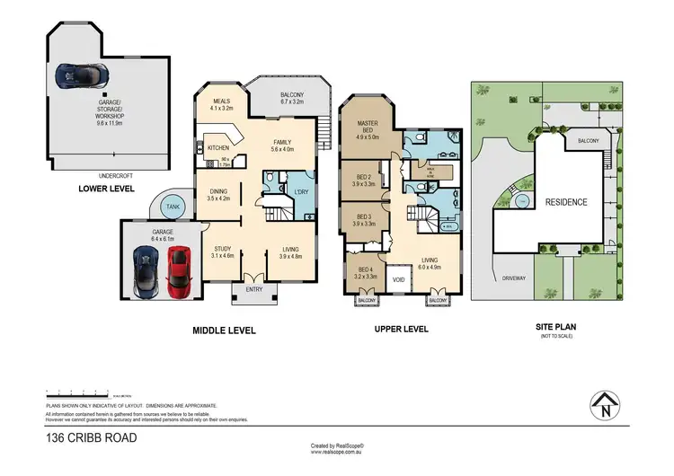 Floorplan of Homely house listing, 136 Cribb Road, Carindale QLD 4152