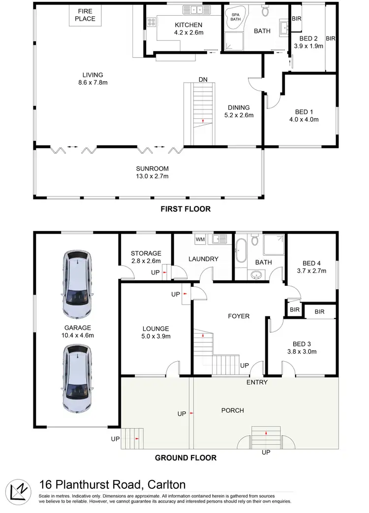 Floorplan of Homely house listing, 16 Planthurst Road, Carlton NSW 2218
