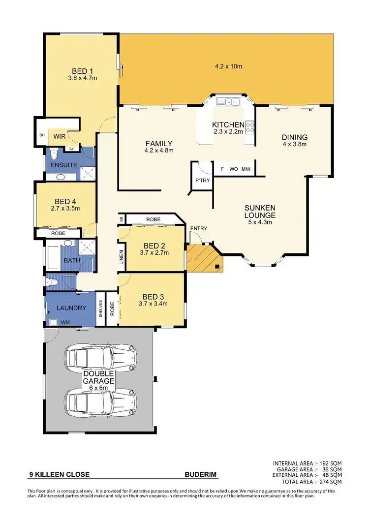Floorplan of Homely house listing, 9 Killeen Close, Buderim QLD 4556