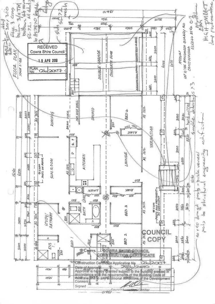 Floorplan of Homely house listing, Part 106a Bangaroo Quarry Road, Canowindra NSW 2804