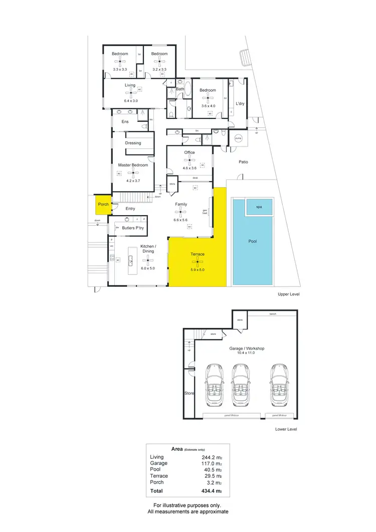 Floorplan of Homely house listing, 14B Caithness Avenue, Beaumont SA 5066