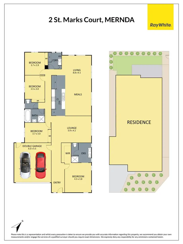 Floorplan of Homely house listing, 2 St Marks Court, Mernda VIC 3754