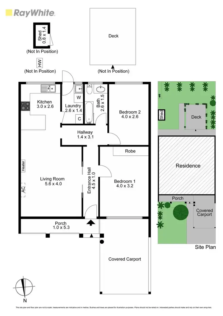 Floorplan of Homely unit listing, 2/51-53 Screen Street, Frankston VIC 3199