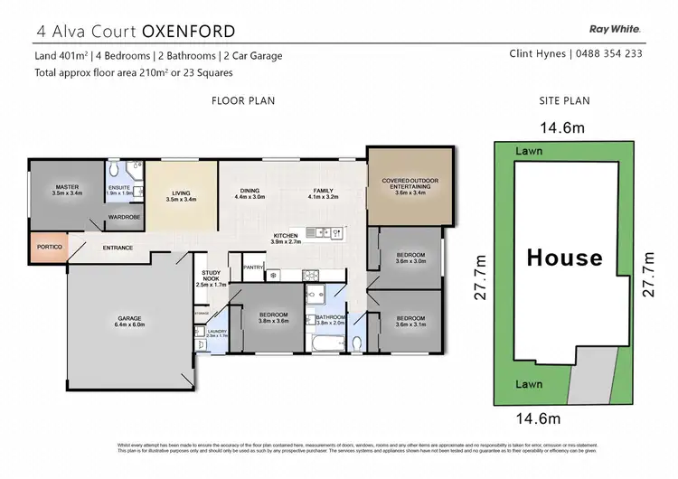 Floorplan of Homely house listing, 4 Alva Court, Oxenford QLD 4210