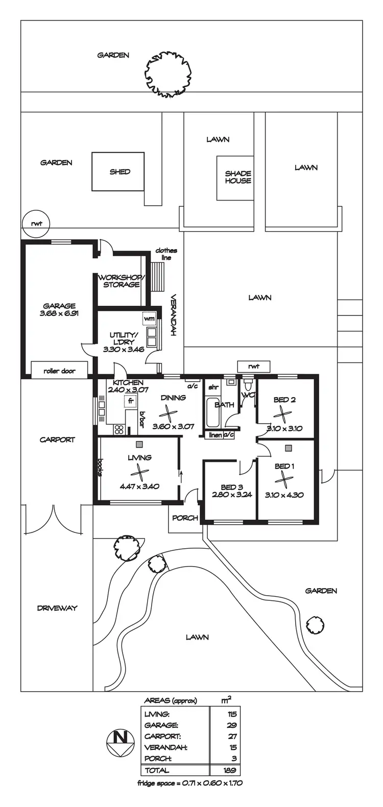 Floorplan of Homely house listing, 12 Savas Road, Rostrevor SA 5073