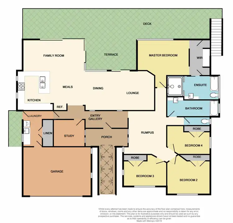Floorplan of Homely house listing, 6 Kallanda Street, Mount Louisa QLD 4814