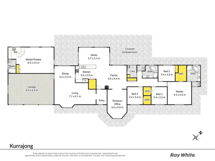 Floorplan of Homely house listing, 19 Linksview Place, Kurrajong NSW 2758