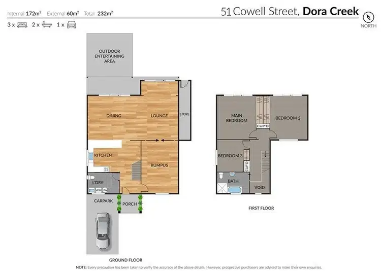 Floorplan of Homely house listing, 51 Cowell Street, Dora Creek NSW 2264