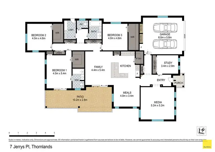 Floorplan of Homely house listing, 7 Jerrys Place, Thornlands QLD 4164