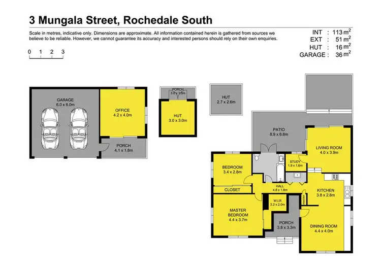 Floorplan of Homely house listing, 3 Mungala Street, Rochedale South QLD 4123